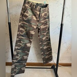 RVCA camouflage chino 30 waist